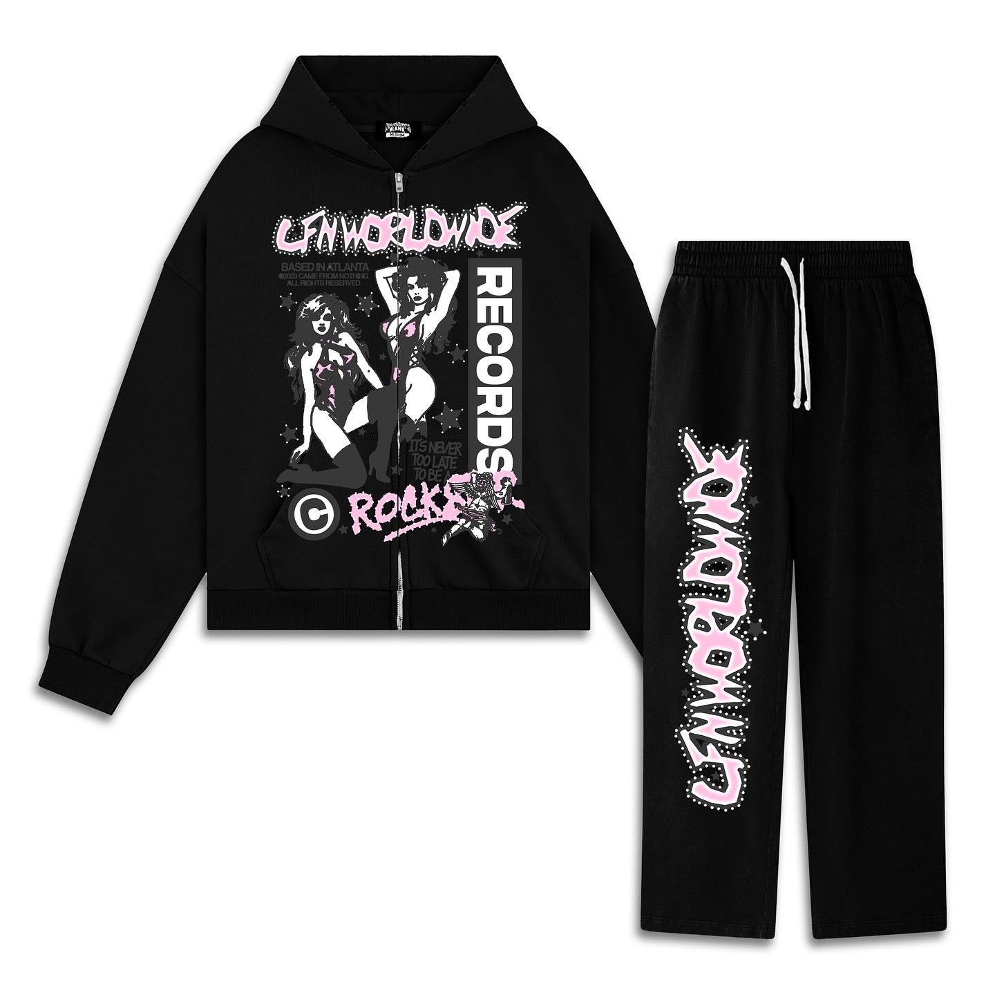 V2 BLACK SWEATSUIT